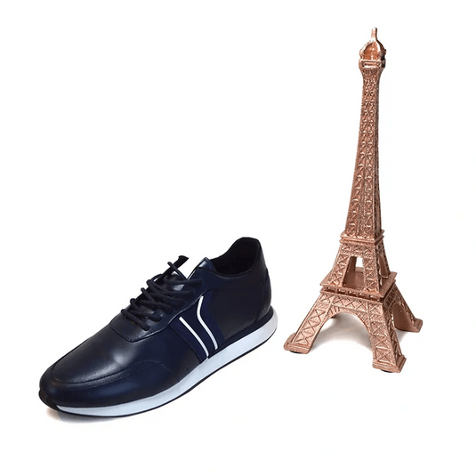 Anguilla Blue Leather Shoes