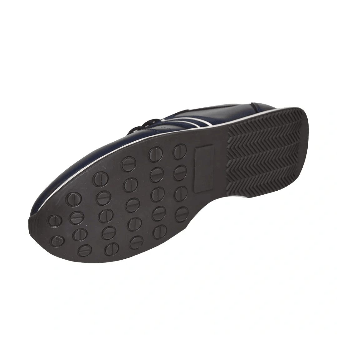 Anguilla Blue Leather Shoes