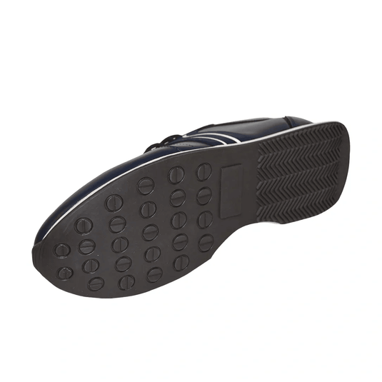 Anguilla Blue Leather Shoes