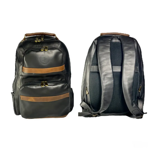 Black Honey Full Grain Leather Backpack