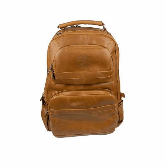 Honey Bee Full Grain Leather Backpack