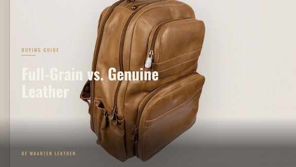Full-Grain vs. Genuine Leather: What Miami Buyers Need to Know Before Investing