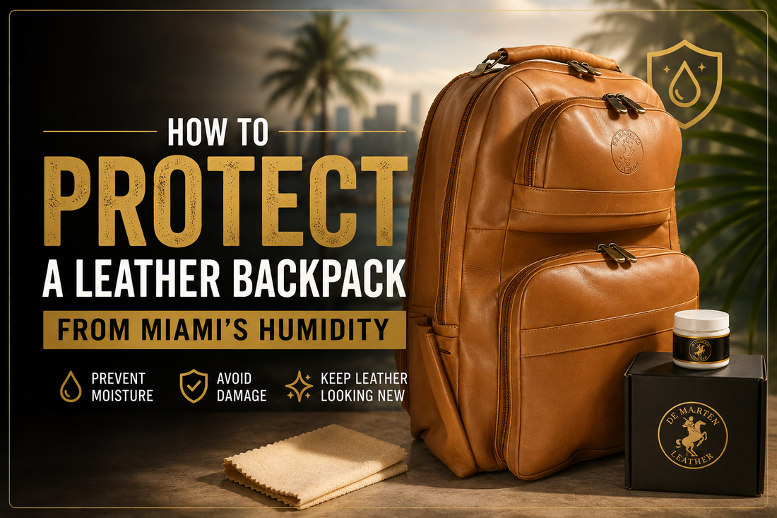 How to Protect a Leather Backpack From Miami's Humidity