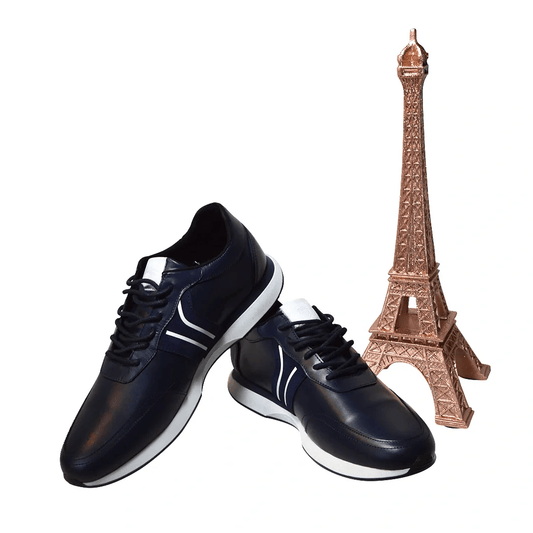 Anguilla Blue Leather Shoes