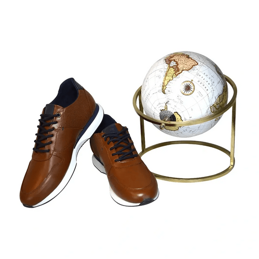 Barbuda Brown Leather Shoes