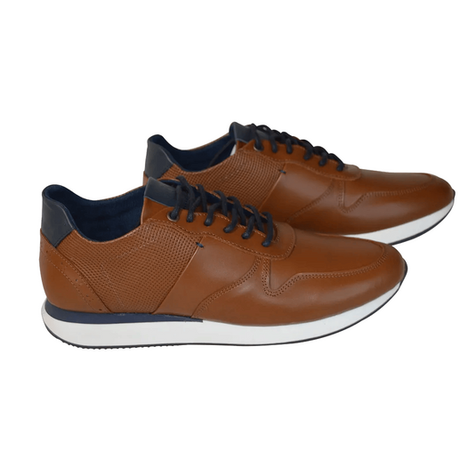Barbuda Brown Leather Shoes