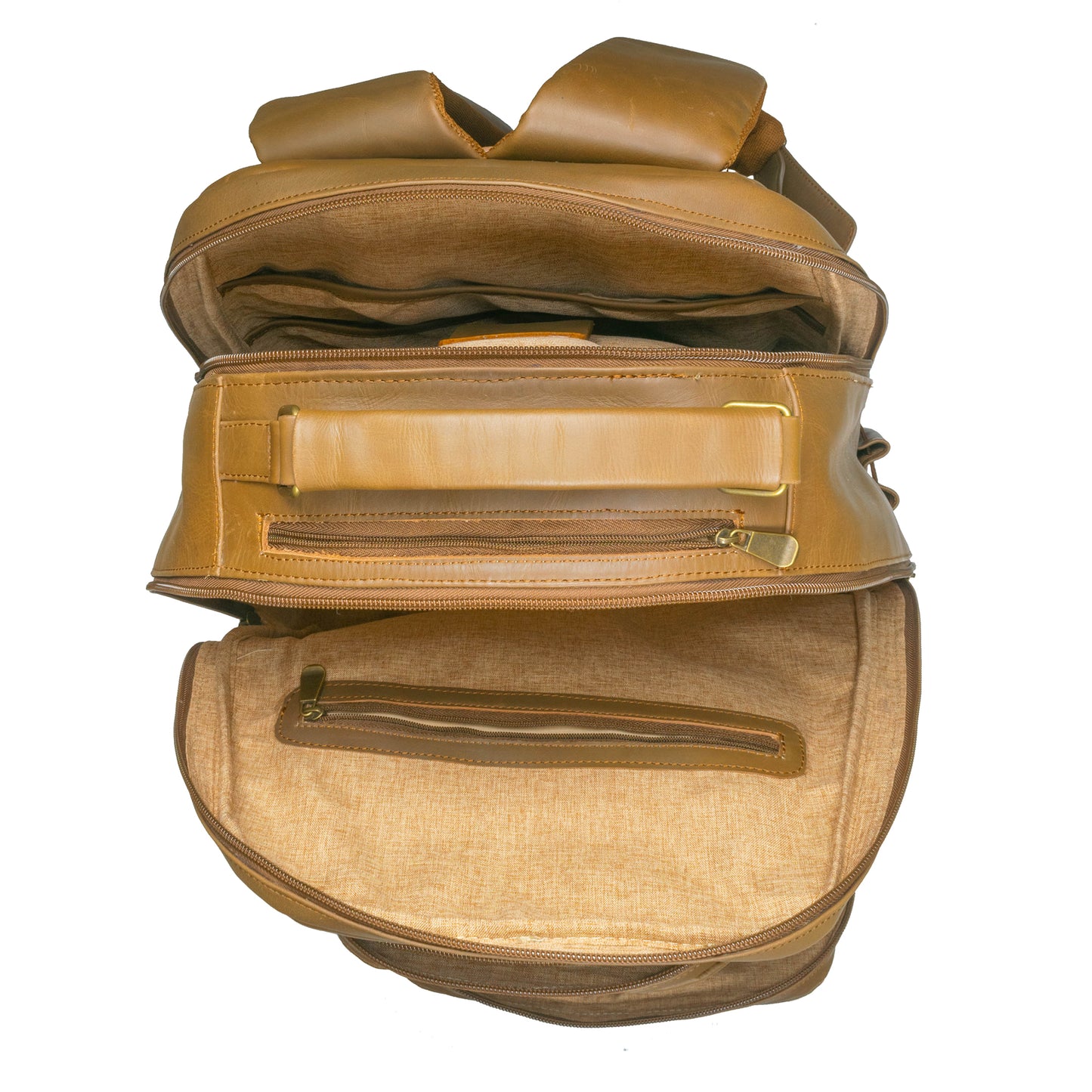 Honey Bee Full Grain Leather Backpack
