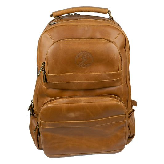 Honey Bee Full Grain Leather Backpack