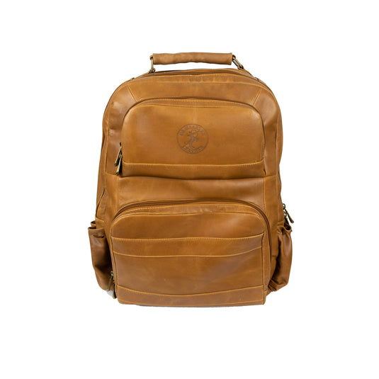 Honey Bee Full Grain Leather Backpack - Medium
