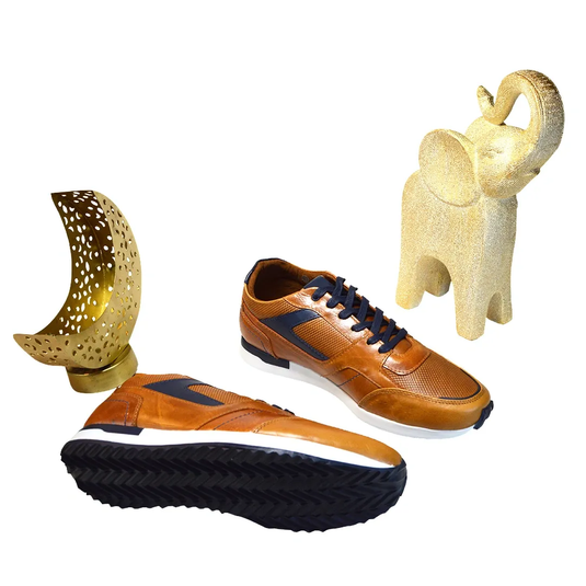 Tintamarre Honey Leather Shoes